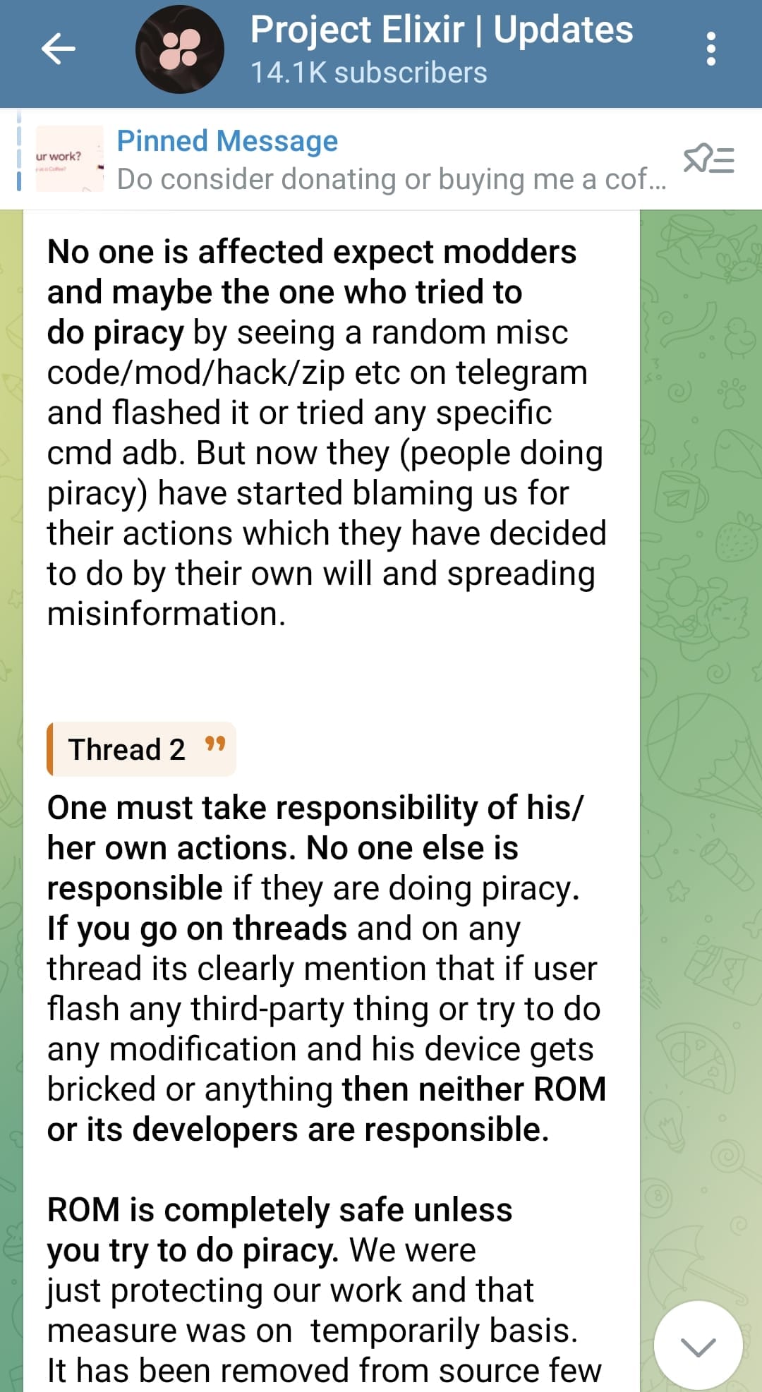 Historia pewnego androidowego custom rom-a czyli płać lub płacz