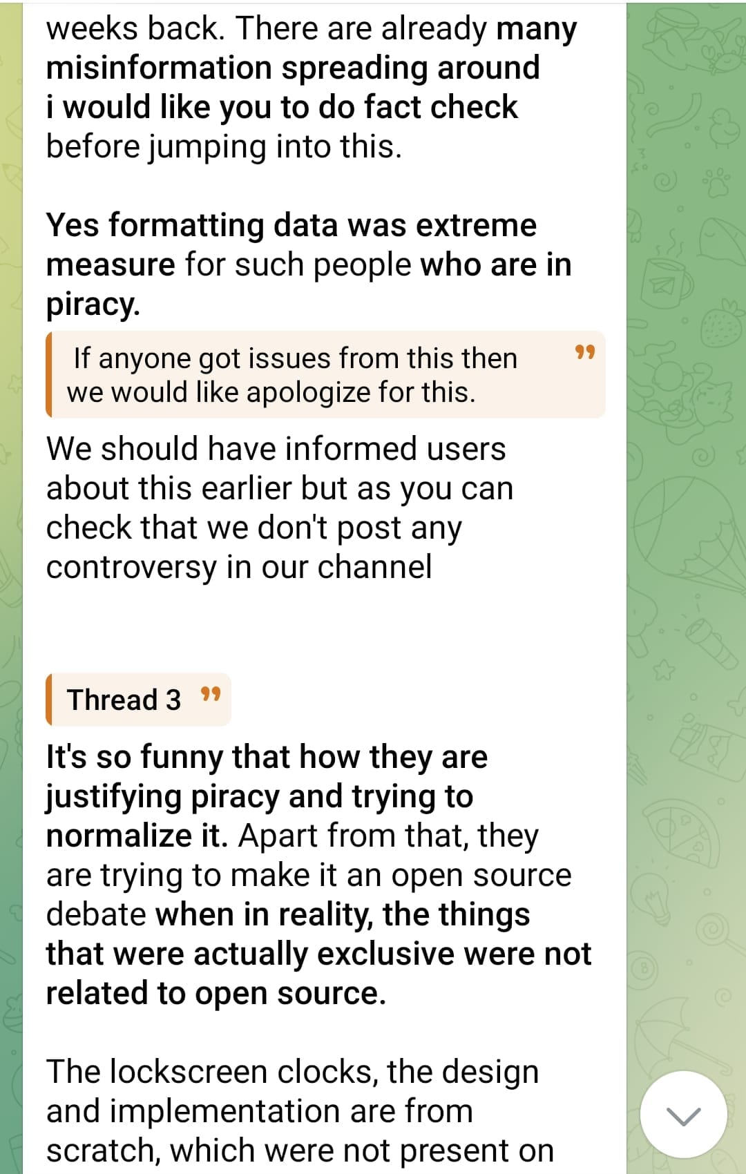 Historia pewnego androidowego custom rom-a czyli płać lub płacz