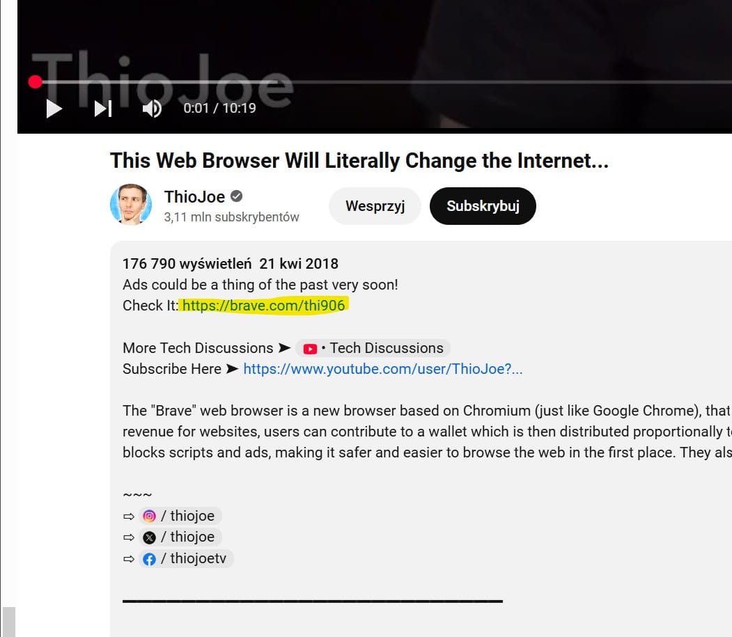 Brave Browser - między prywatnością a kontrowersjami (część 2)